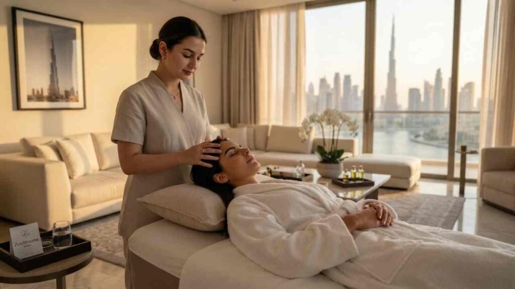Head, Neck & Shoulder Massage at Home in Dubai