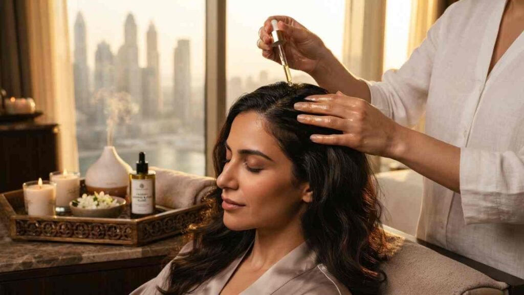 Scalp Massage at Home in Dubai