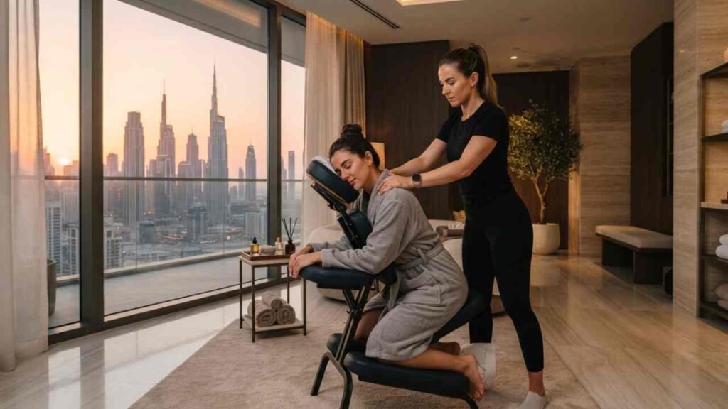 Chair Massage at Home or Office in Dubai