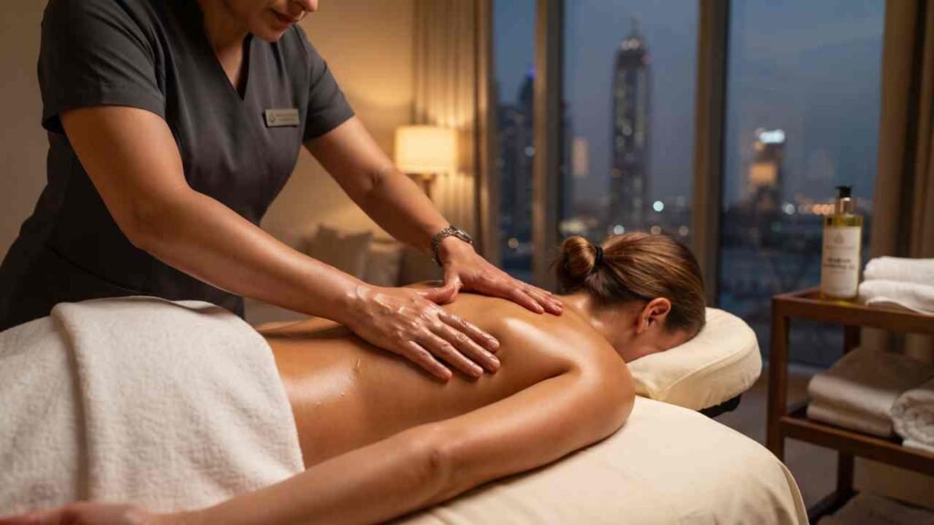 Lymphatic Drainage Massage at Home in Dubai