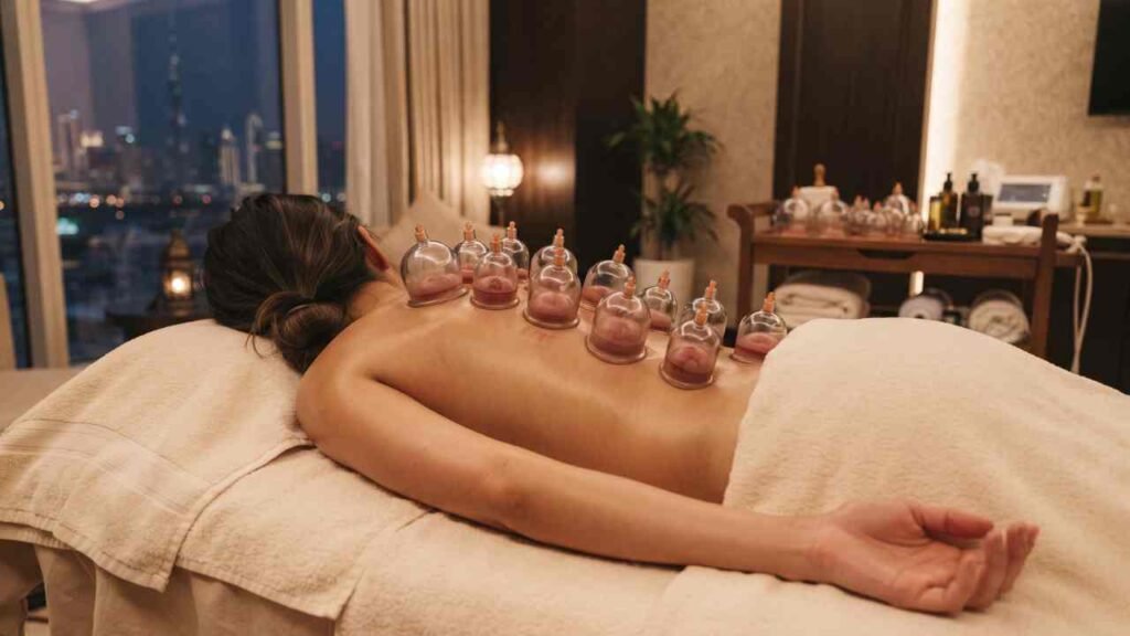 Cupping Therapy Massage at Home in Dubai