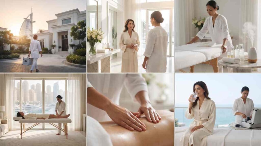 Trigger Point Therapy Massage at Home in Dubai