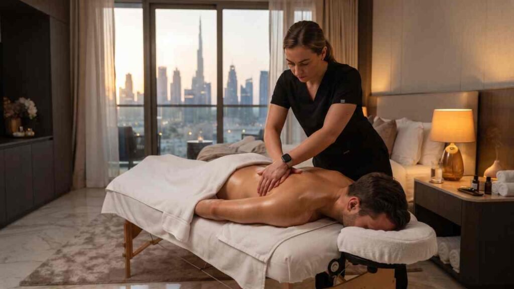 Deep Tissue Massage at Home in Dubai