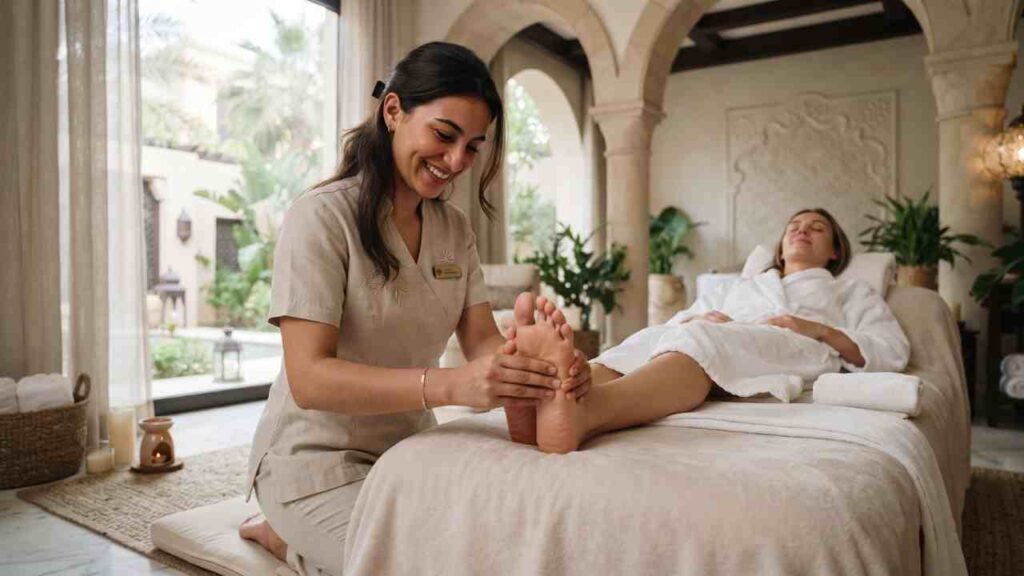 Reflexology (Foot Reflexology) Massage at Home in Dubai